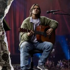 Neu 🔔 Blitzway Kurt Cobain: Unplugged - Superb Scale Statue ⌛