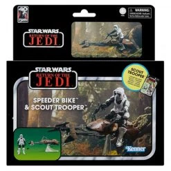 Besorgen 😉 Hasbro Star Wars: Episode VI - Speeder Bike & Scout Trooper - Vintage Collection Actionfigur & Fahrzeug 😉