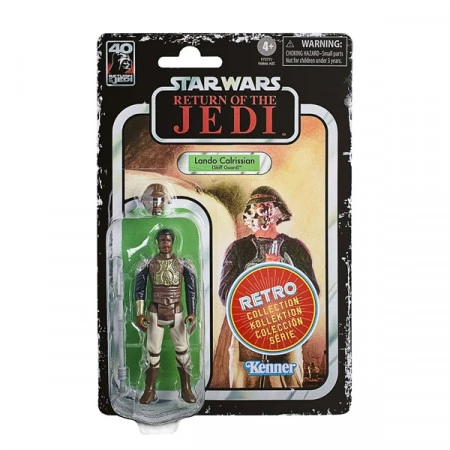 Brandneu ✨ Hasbro Star Wars: Episode VI - Lando Calrissian (Skiff Guard) - 2023 Wave 21 Retro Collection Actionfigur ✔️ 3 Brandneu ✨ Hasbro Star Wars: Episode VI - Lando Calrissian (Skiff Guard) - 2023 Wave 21 Retro Collection Actionfigur ✔️
