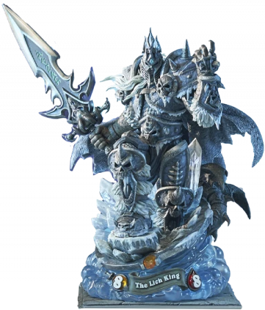 Aktion 🎉 HEX Collectibles Hearthstone: The Lich King - Statue ⌛ 3 Aktion 🎉 HEX Collectibles Hearthstone: The Lich King - Statue ⌛