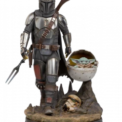 Coupon ⌛ Iron Studios Star Wars: The Mandalorian - The Mandalorian And The Child - Legacy Replica Statue 👏