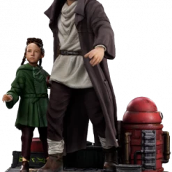 Rabatt 😀 Iron Studios Star Wars: Obi-Wan Kenobi - Obi-Wan & Young Leia - Deluxe Art Scale Statue 🧨