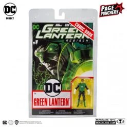Aktion 🌟 McFarlane Green Lantern: Hal Jordan - DC Direct Page Punchers Actionfigur & Comic 🔥