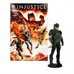 Besorgen 🔔 McFarlane Injustice 2: Green Arrow - DC Direct Page Punchers Actionfigur & Comic 💯