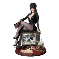 Bester Verkauf 😀 Mezco Toys Elvira: Herrscherin Der Dunkelheit - Elvira - Static Six Statue ✔️